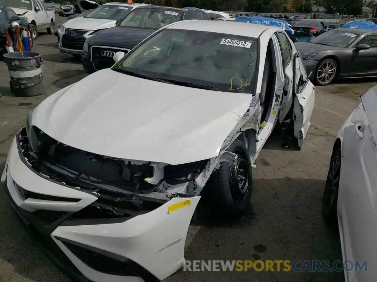 2 Photograph of a damaged car 4T1G31AK1NU575683 TOYOTA CAMRY 2022