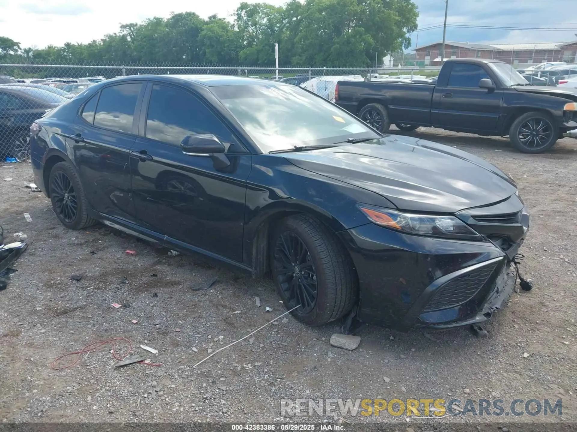 1 Photograph of a damaged car 4T1G31AK2NU032374 TOYOTA CAMRY 2022