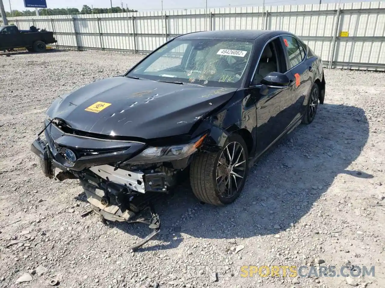 2 Photograph of a damaged car 4T1G31AK2NU035601 TOYOTA CAMRY 2022