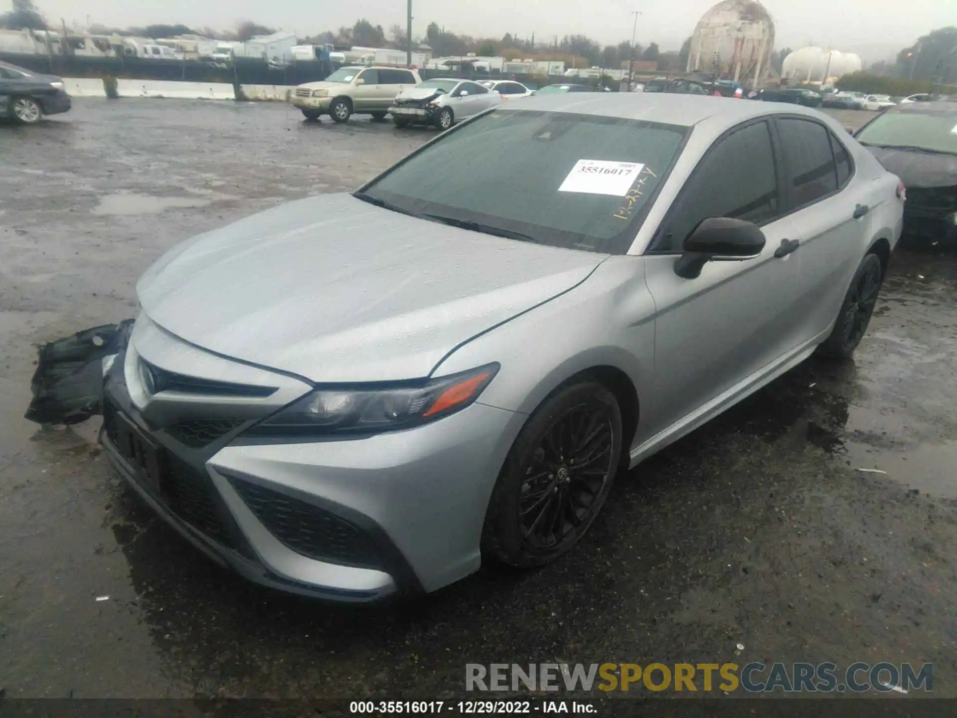 2 Photograph of a damaged car 4T1G31AK2NU037350 TOYOTA CAMRY 2022