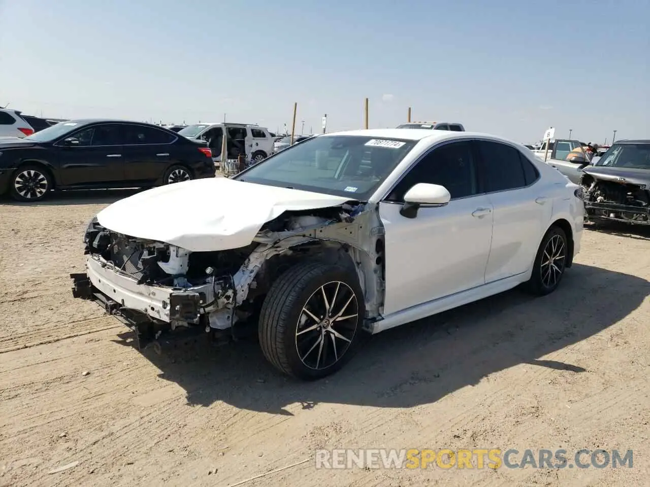 1 Photograph of a damaged car 4T1G31AK2NU041625 TOYOTA CAMRY 2022