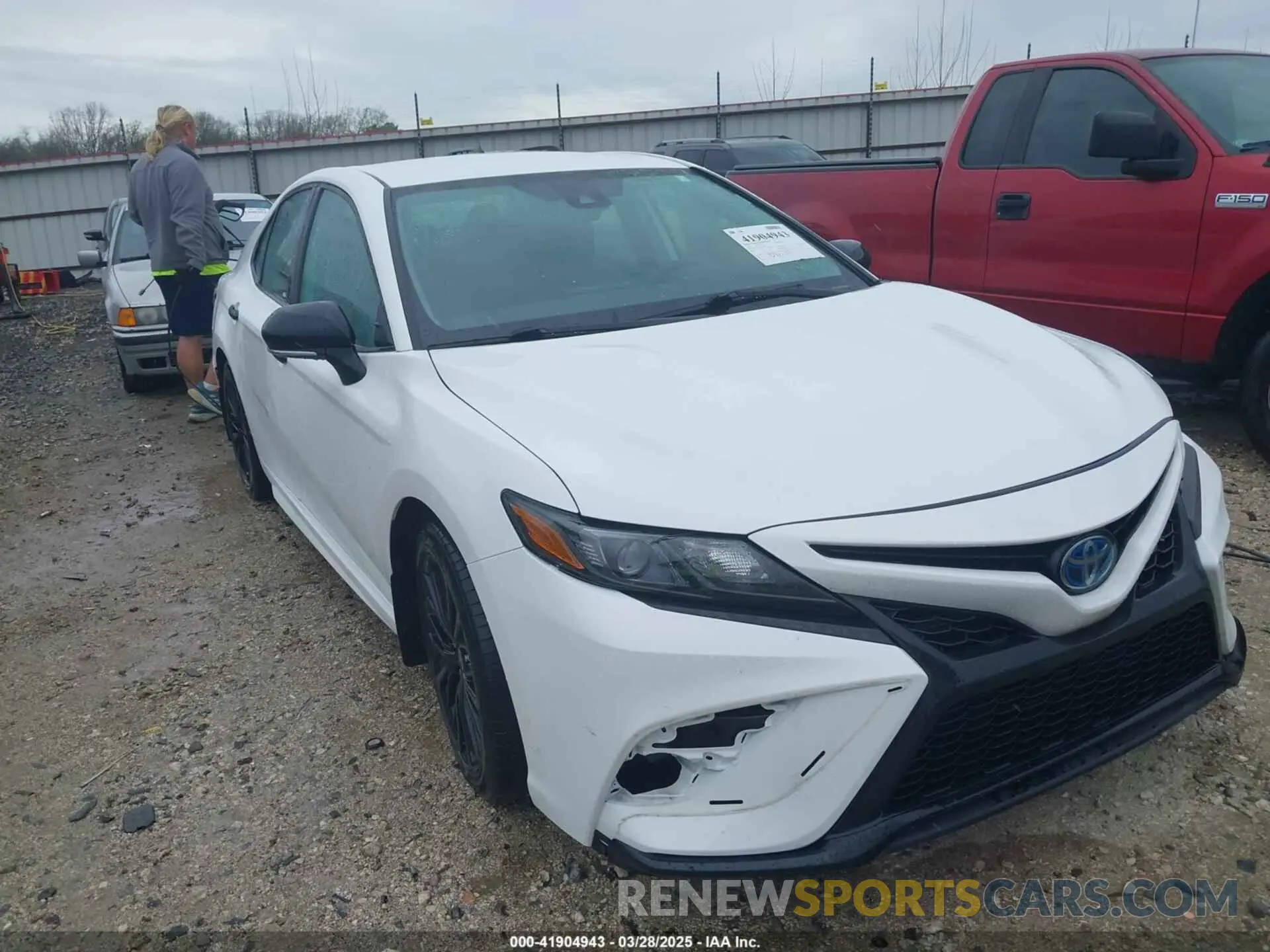 1 Photograph of a damaged car 4T1G31AK5NU044700 TOYOTA CAMRY 2022