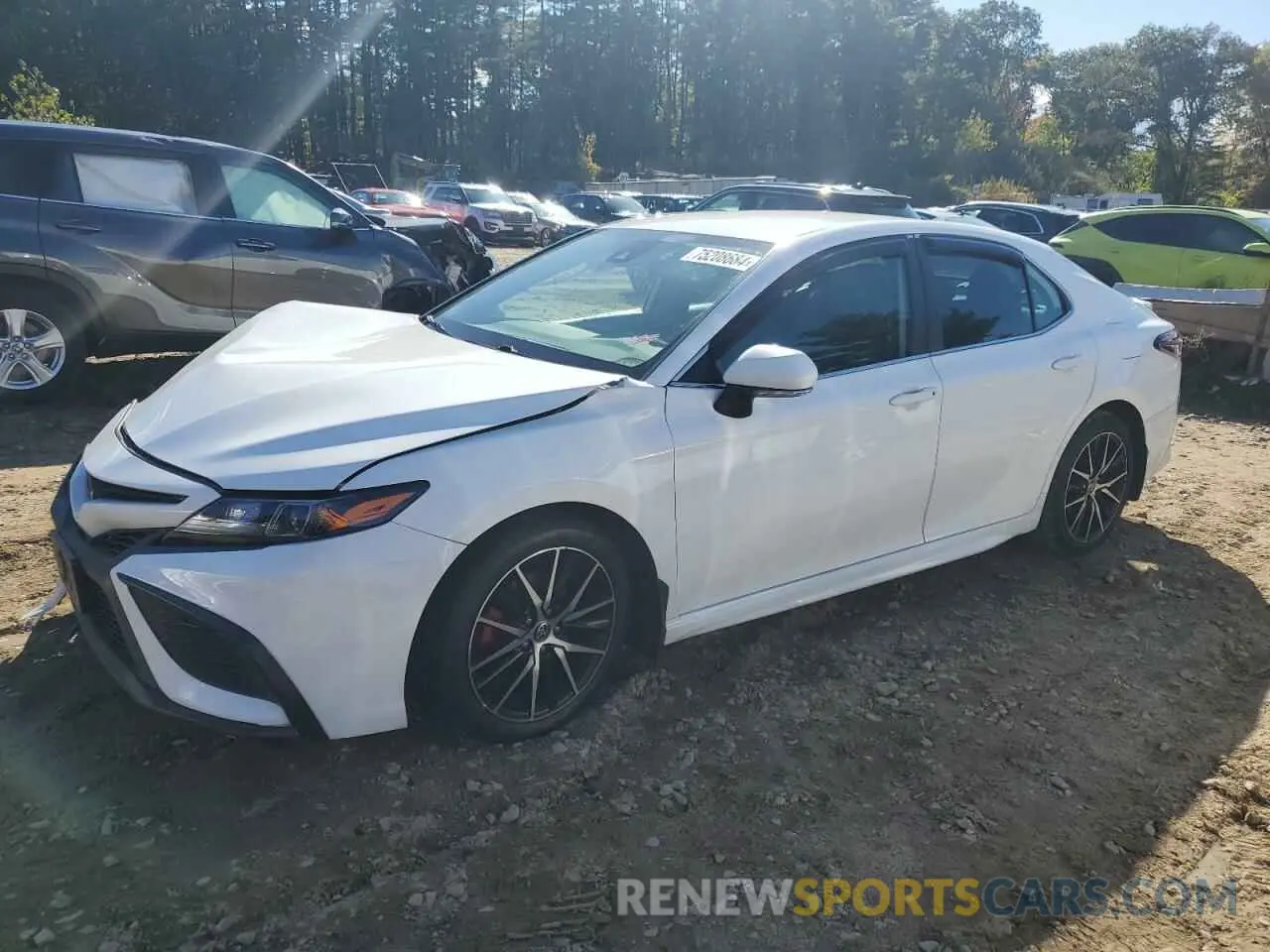 1 Photograph of a damaged car 4T1G31AK5NU570759 TOYOTA CAMRY 2022