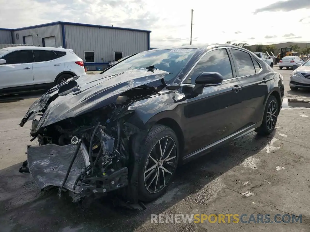 1 Photograph of a damaged car 4T1G31AK5NU584046 TOYOTA CAMRY 2022