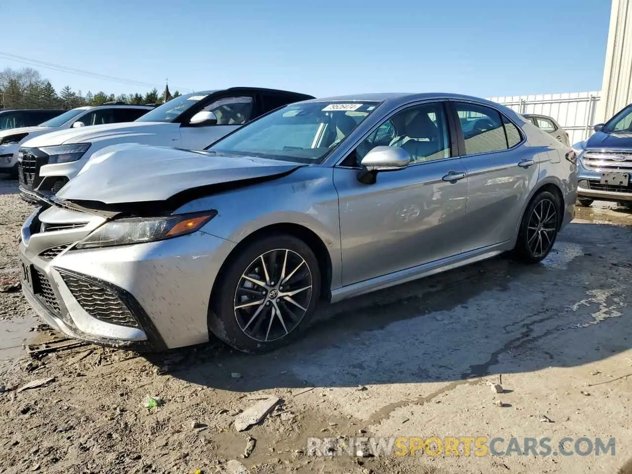 1 Photograph of a damaged car 4T1G31AK5NU591384 TOYOTA CAMRY 2022