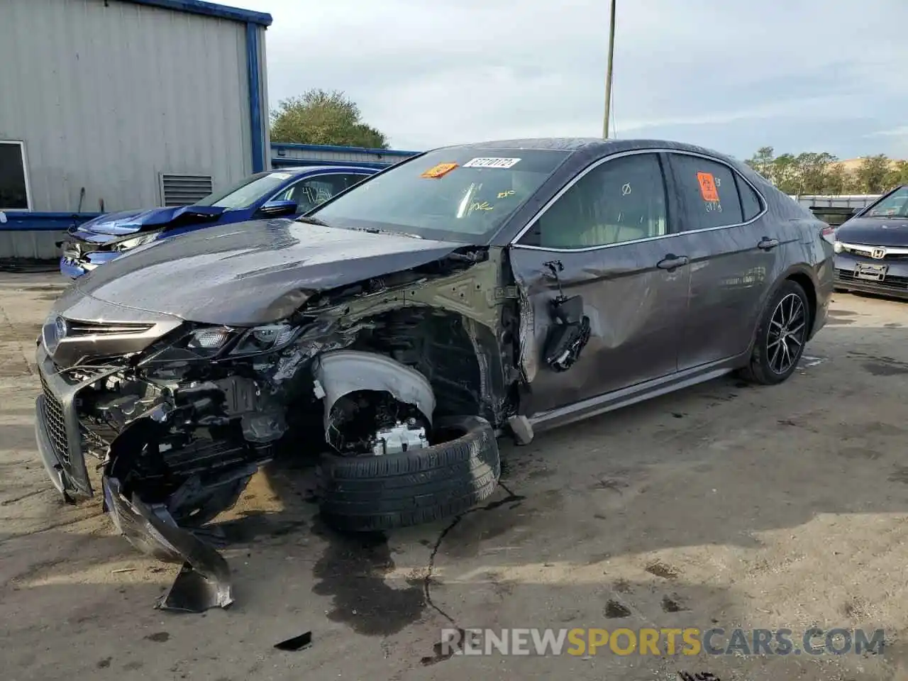 1 Photograph of a damaged car 4T1G31AK6NU595038 TOYOTA CAMRY 2022