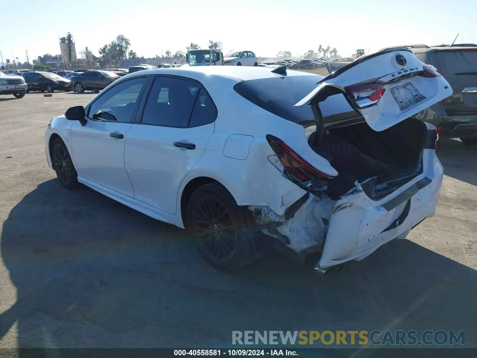 3 Photograph of a damaged car 4T1G31AK7NU033505 TOYOTA CAMRY 2022