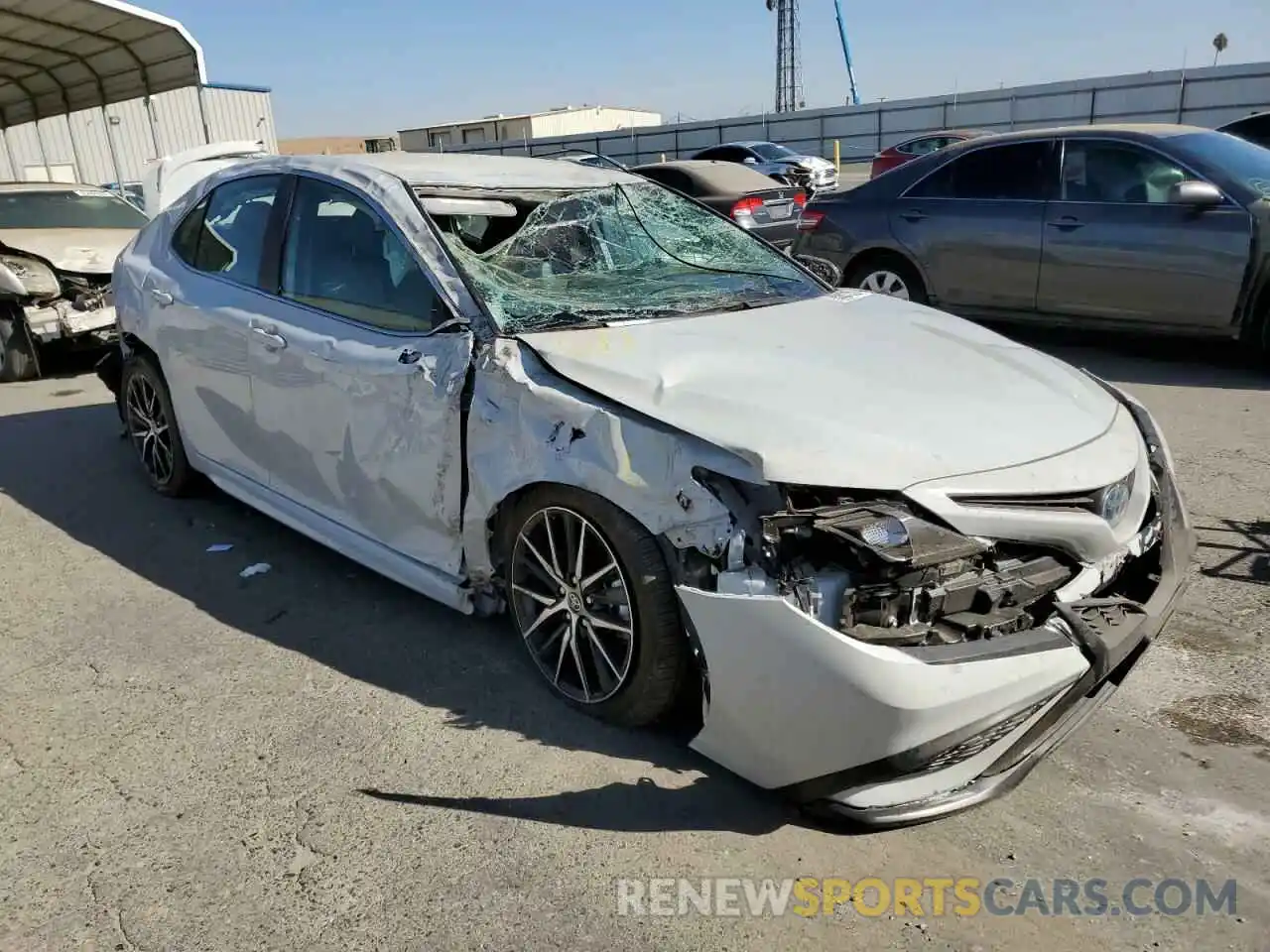 1 Photograph of a damaged car 4T1G31AK7NU037473 TOYOTA CAMRY 2022