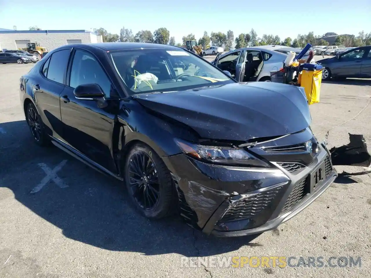 1 Photograph of a damaged car 4T1G31AK8NU033125 TOYOTA CAMRY 2022