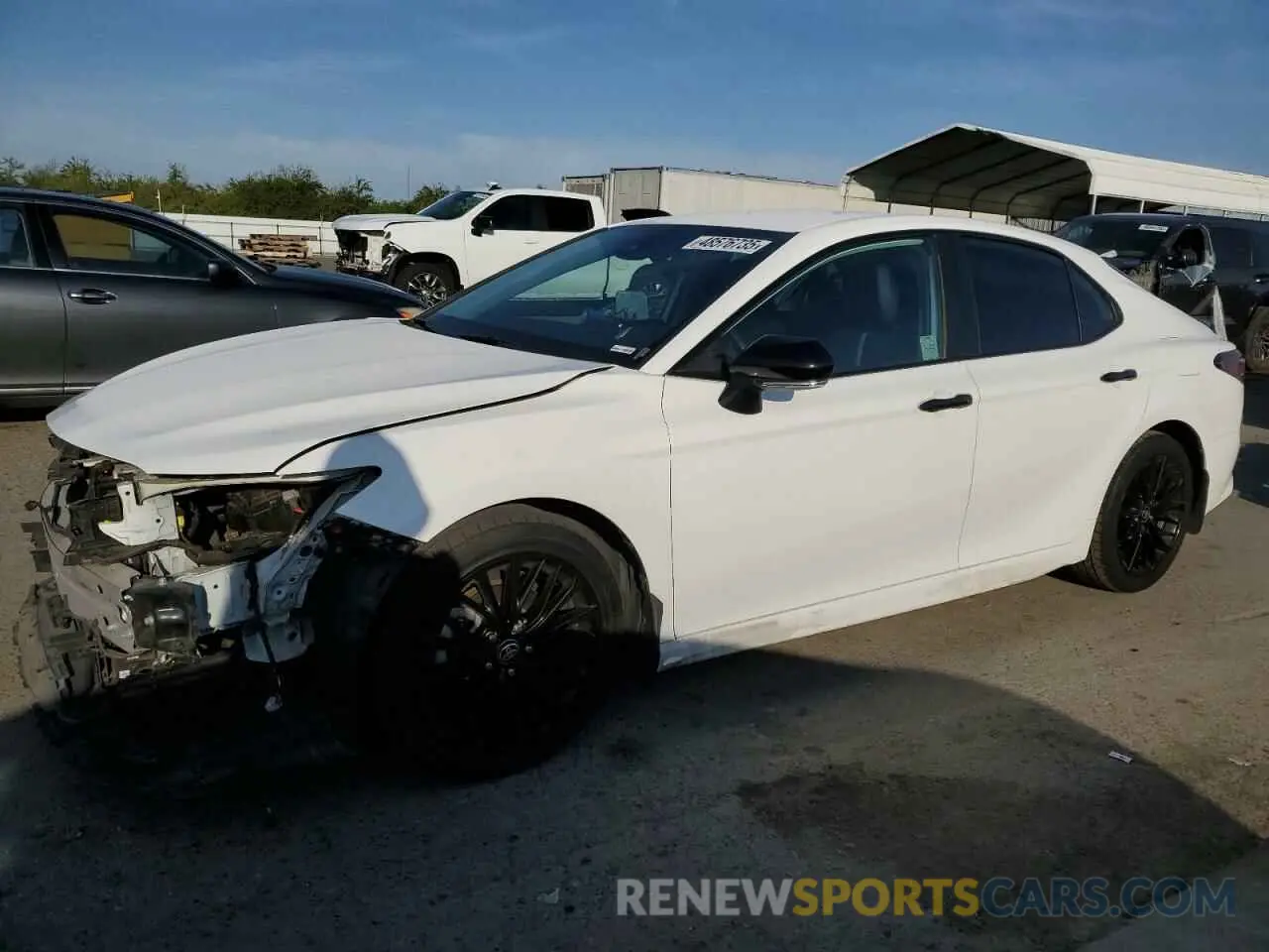 1 Photograph of a damaged car 4T1G31AK8NU037529 TOYOTA CAMRY 2022