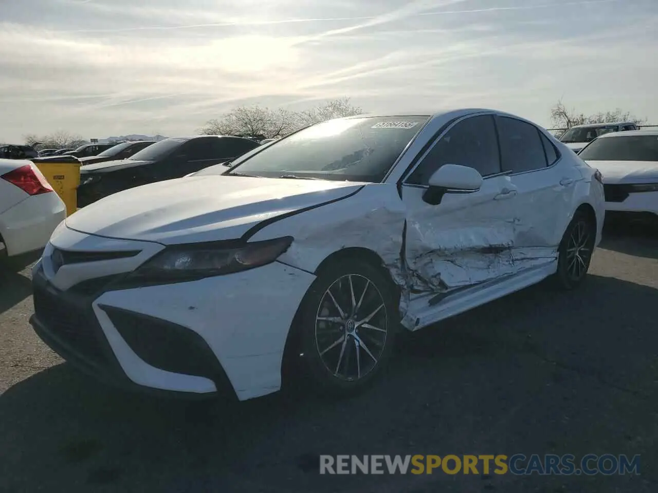 1 Photograph of a damaged car 4T1G31AK8NU584154 TOYOTA CAMRY 2022