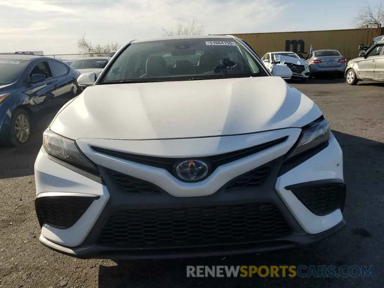 5 Photograph of a damaged car 4T1G31AK8NU584154 TOYOTA CAMRY 2022