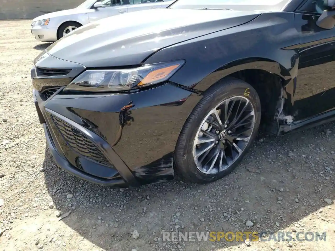 9 Photograph of a damaged car 4T1G31AK9NU037314 TOYOTA CAMRY 2022