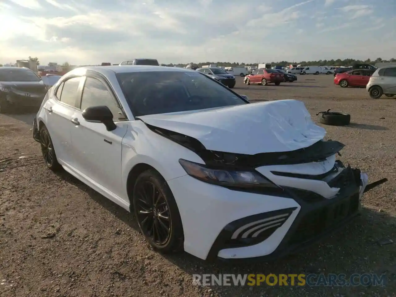 1 Photograph of a damaged car 4T1G31AK9NU037426 TOYOTA CAMRY 2022