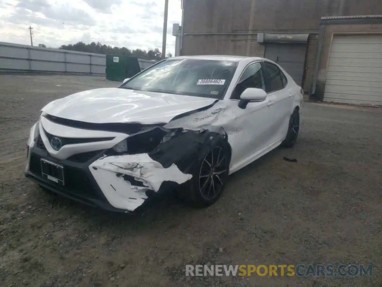 2 Photograph of a damaged car 4T1G31AK9NU578640 TOYOTA CAMRY 2022