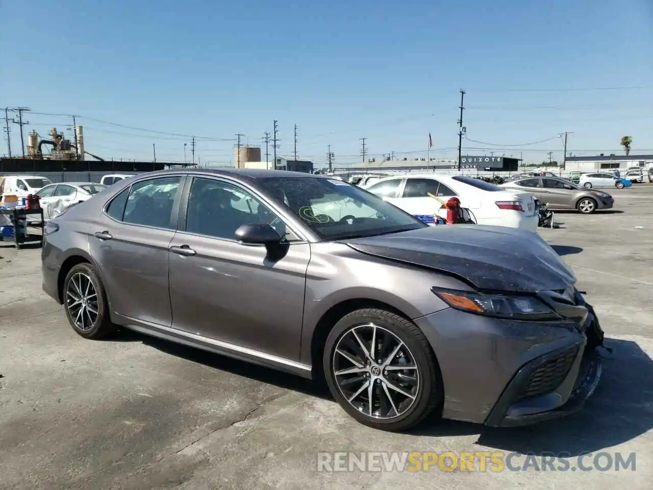 1 Photograph of a damaged car 4T1G31AK9NU580601 TOYOTA CAMRY 2022