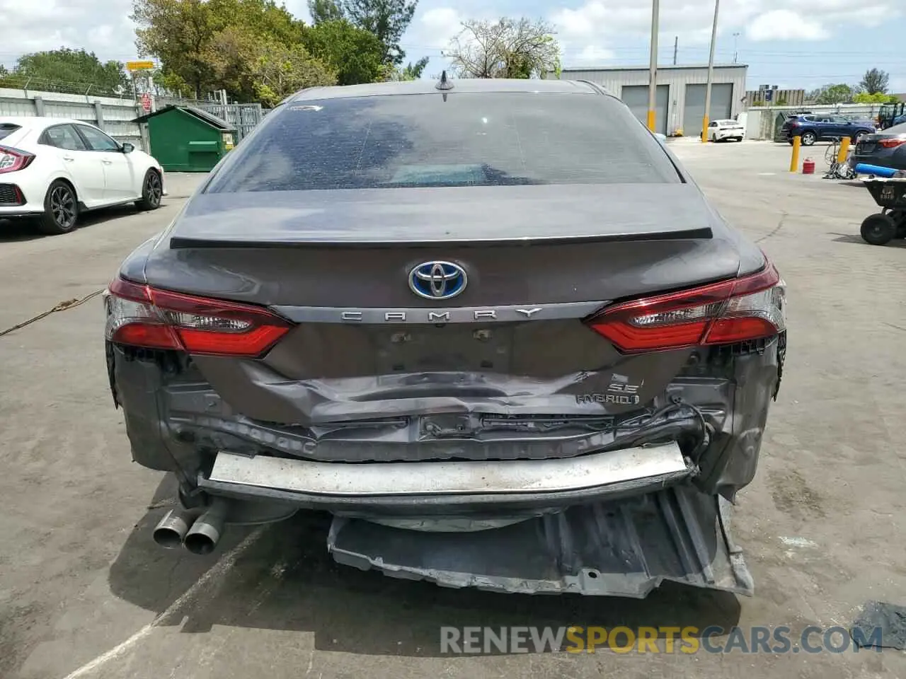 6 Photograph of a damaged car 4T1G31AK9NU580937 TOYOTA CAMRY 2022