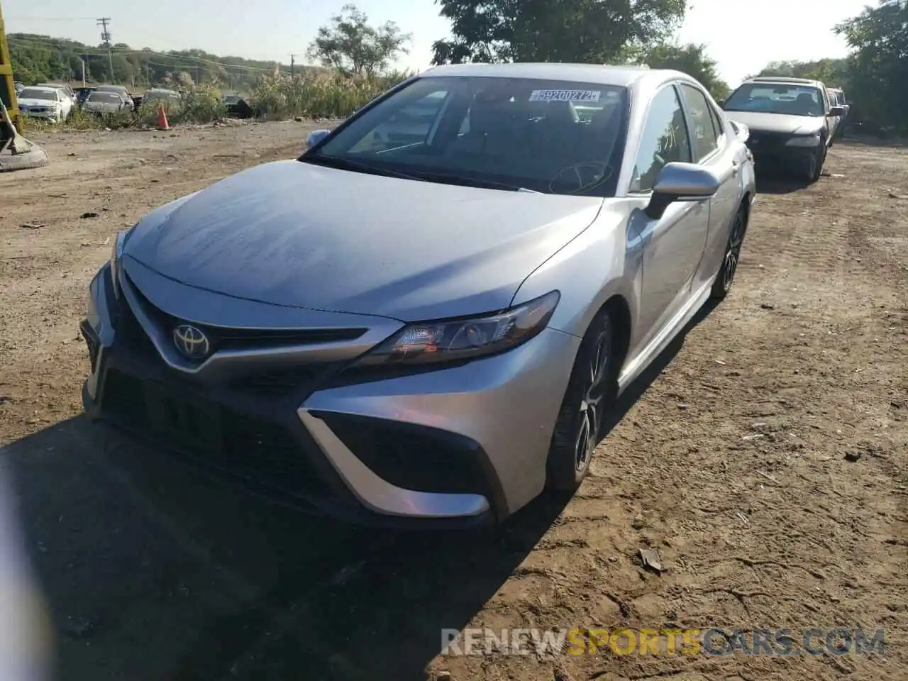 2 Photograph of a damaged car 4T1G31AK9NU593459 TOYOTA CAMRY 2022