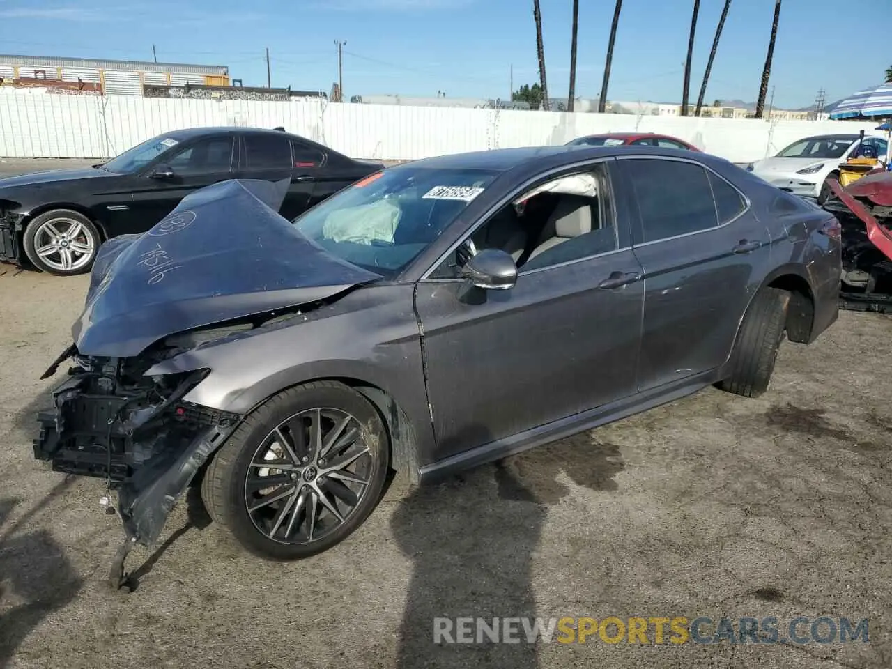 1 Photograph of a damaged car 4T1G31AK9NU597320 TOYOTA CAMRY 2022