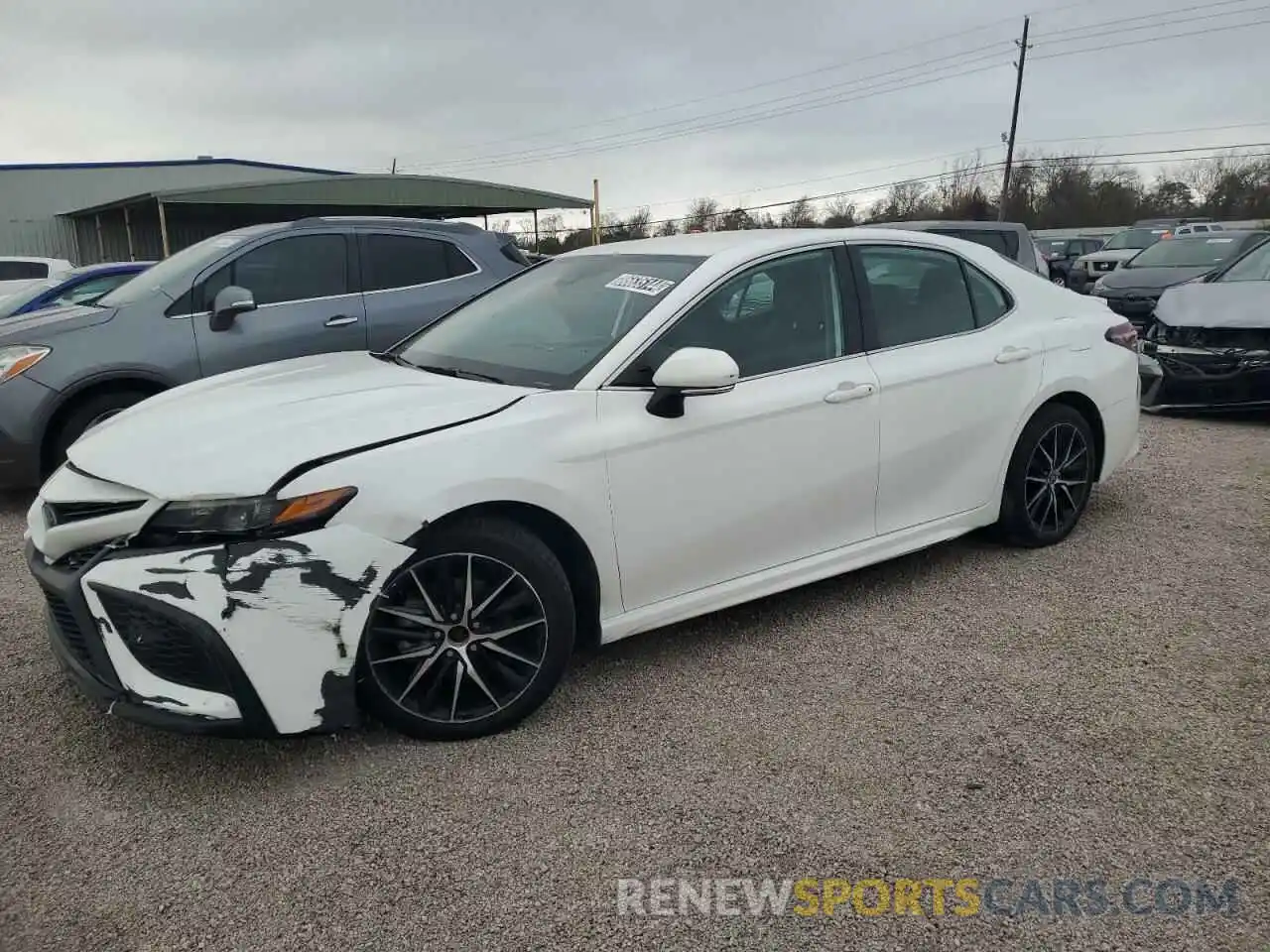 1 Photograph of a damaged car 4T1G31AK9NU597690 TOYOTA CAMRY 2022