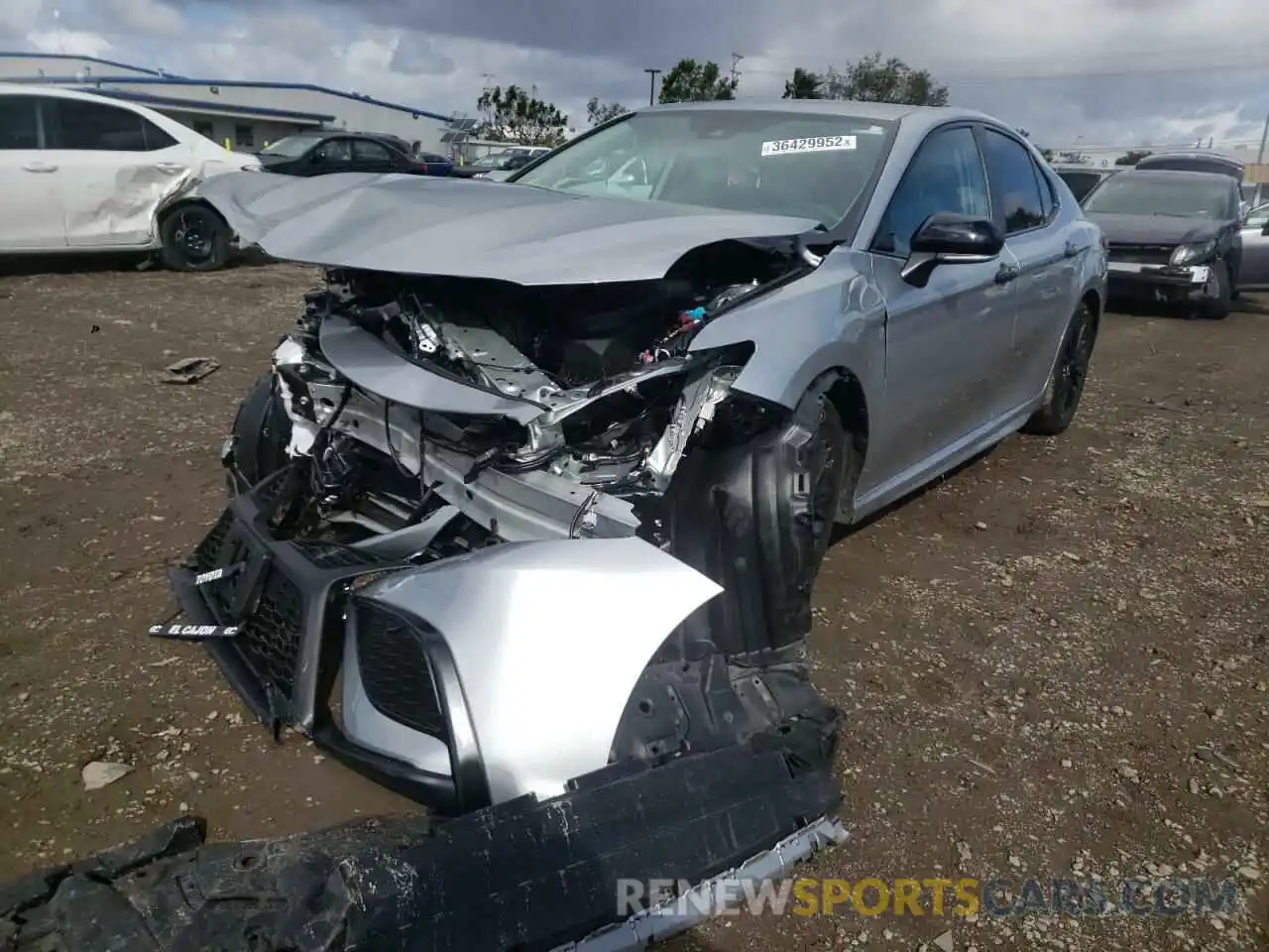 2 Photograph of a damaged car 4T1G31AKXNU034034 TOYOTA CAMRY 2022