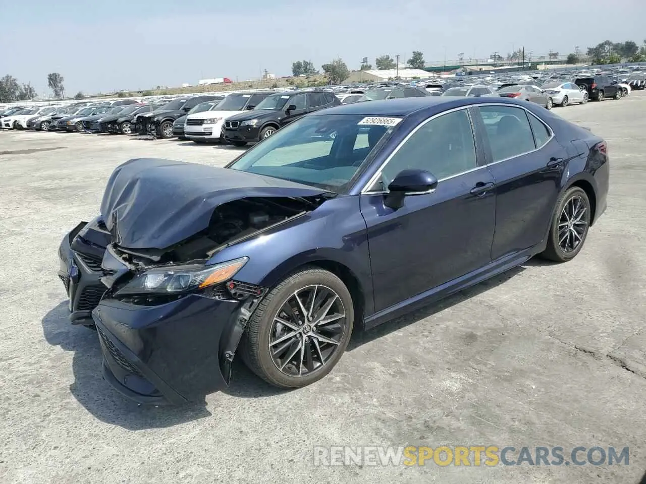 1 Photograph of a damaged car 4T1G31AKXNU041100 TOYOTA CAMRY 2022