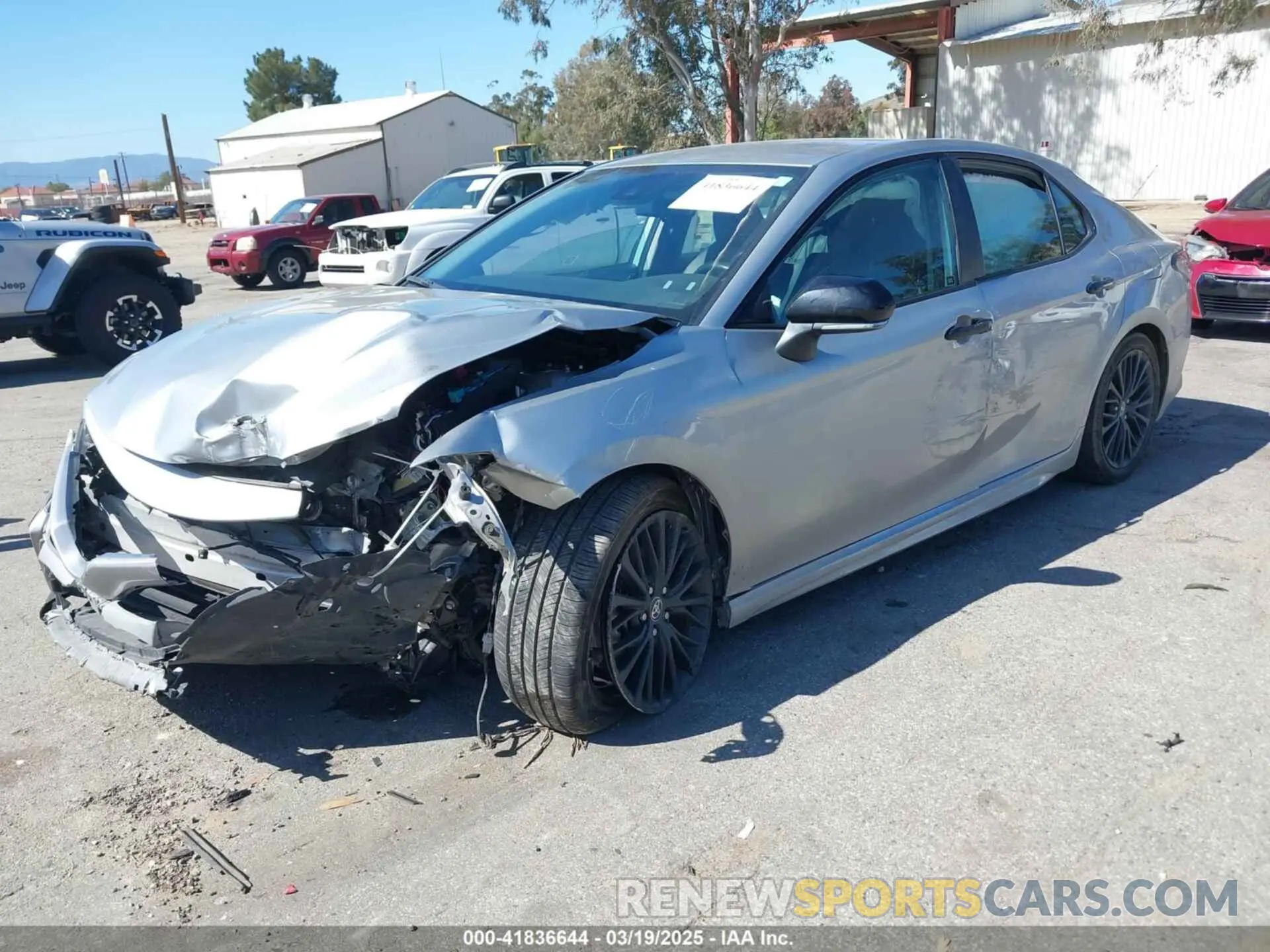 2 Photograph of a damaged car 4T1G31AKXNU045759 TOYOTA CAMRY 2022