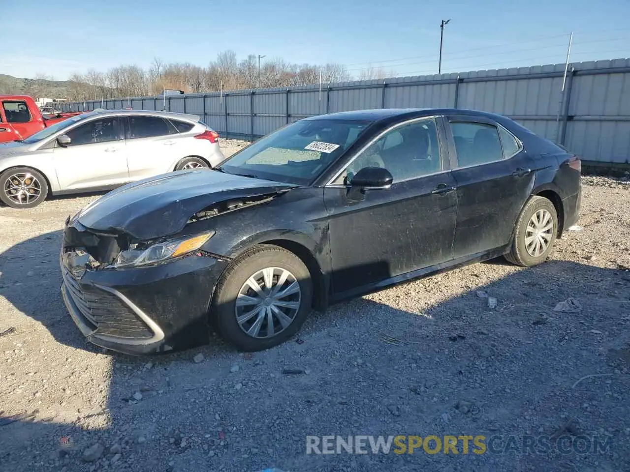 1 Photograph of a damaged car 4T1H31AK1NU589216 TOYOTA CAMRY 2022