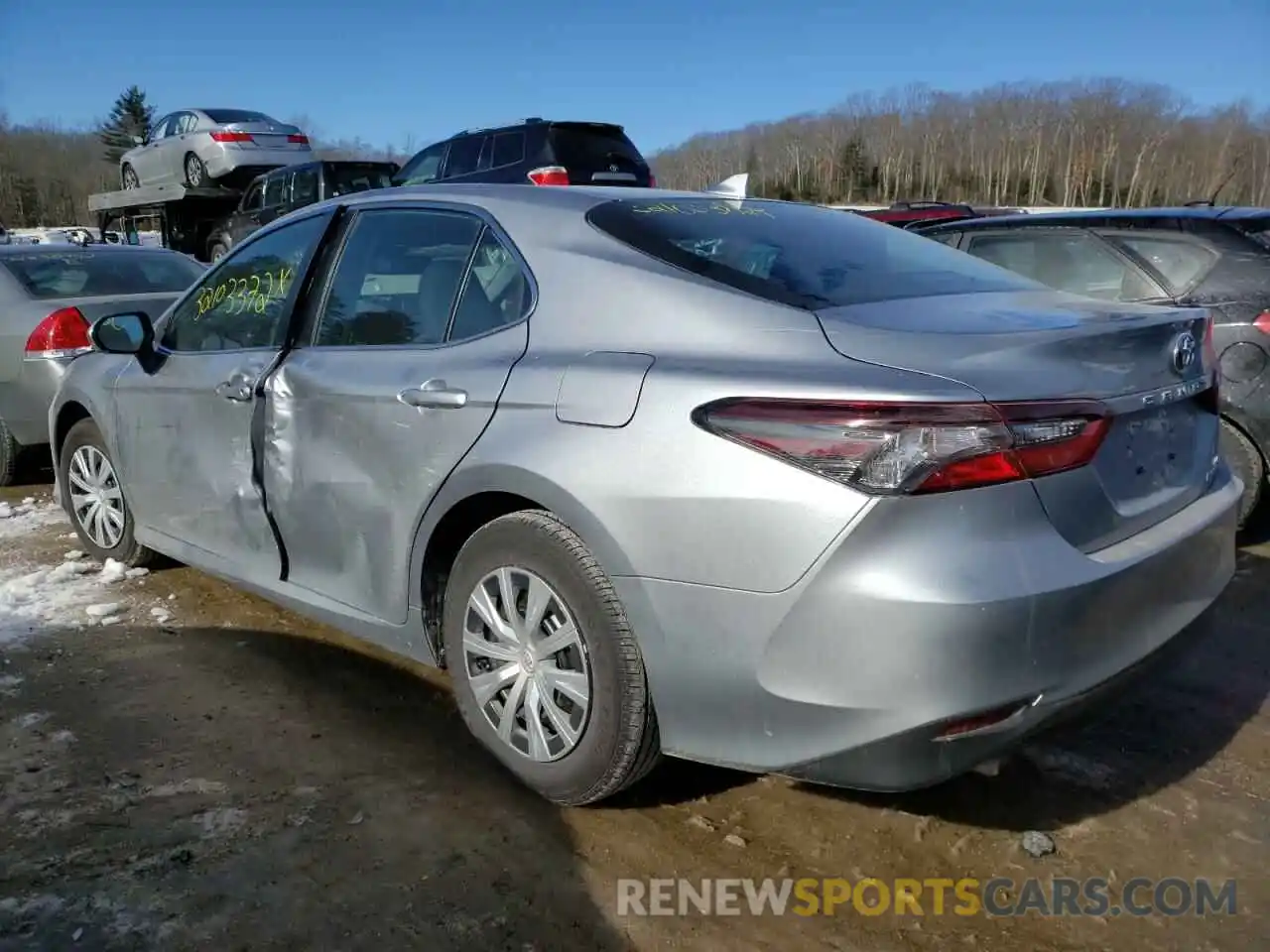 3 Photograph of a damaged car 4T1H31AK2NU578810 TOYOTA CAMRY 2022