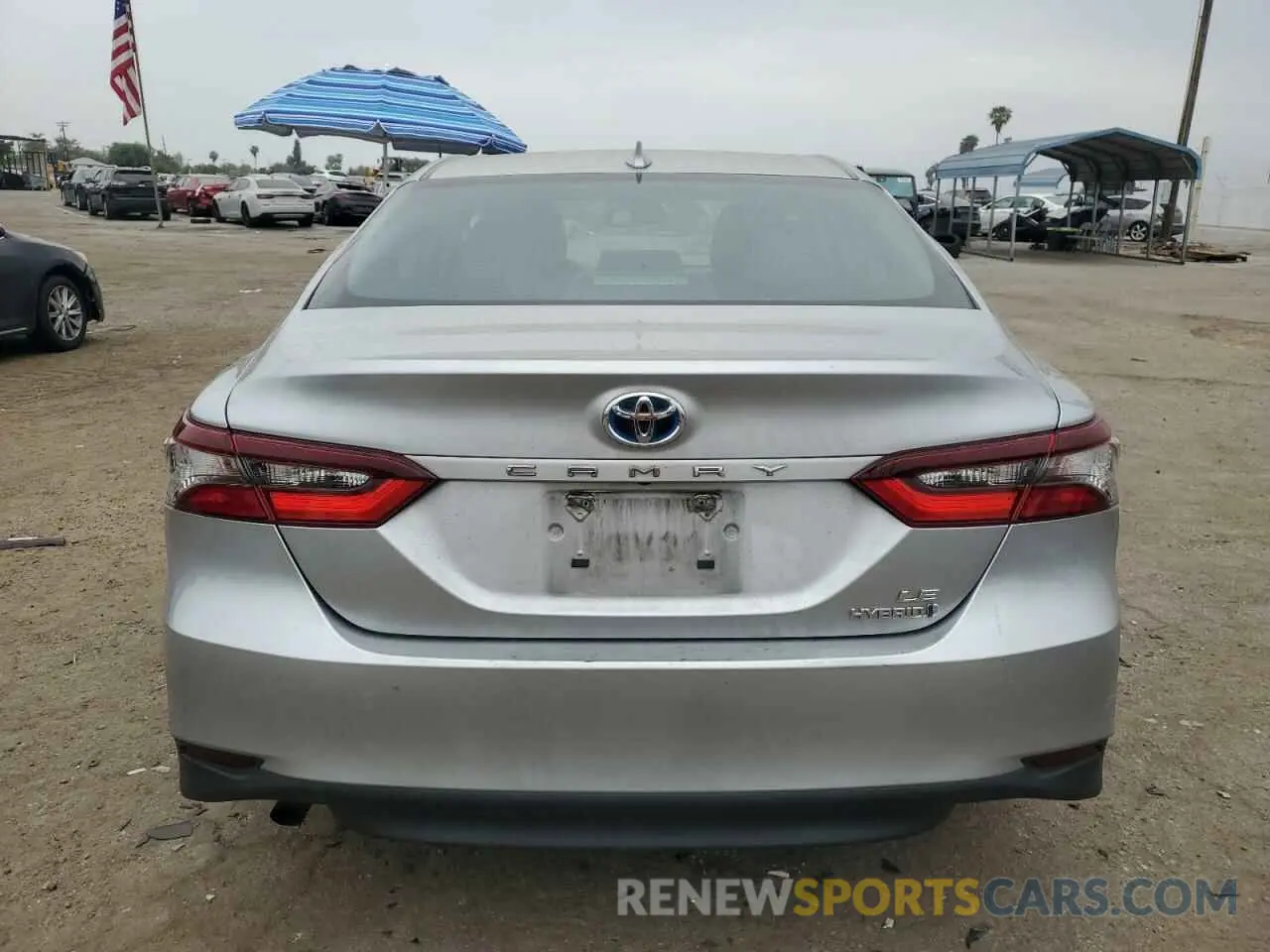 6 Photograph of a damaged car 4T1H31AK2NU589502 TOYOTA CAMRY 2022