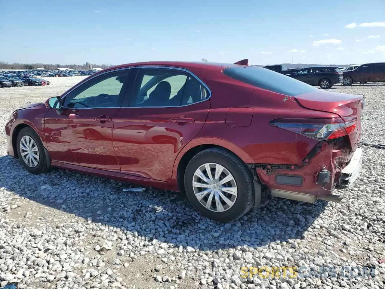 2 Photograph of a damaged car 4T1H31AK5NU589025 TOYOTA CAMRY 2022