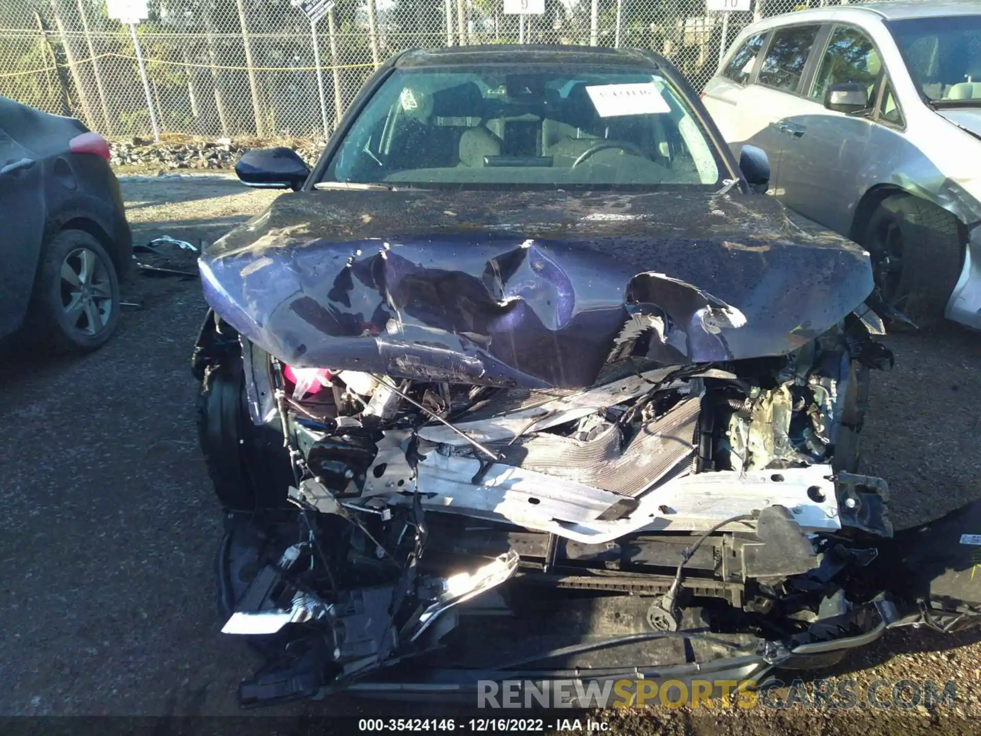 6 Photograph of a damaged car 4T1H31AK6NU588594 TOYOTA CAMRY 2022