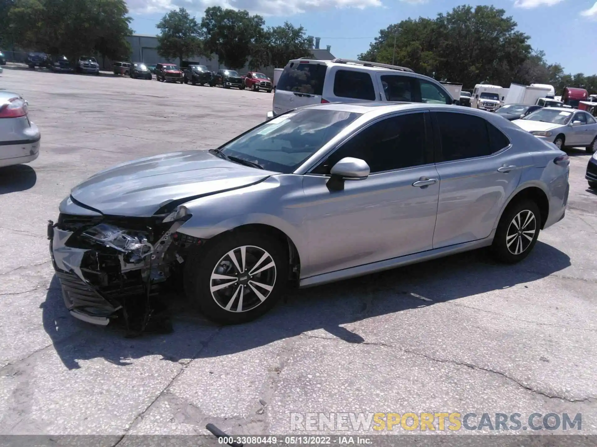 2 Photograph of a damaged car 4T1H31AK8NU579816 TOYOTA CAMRY 2022