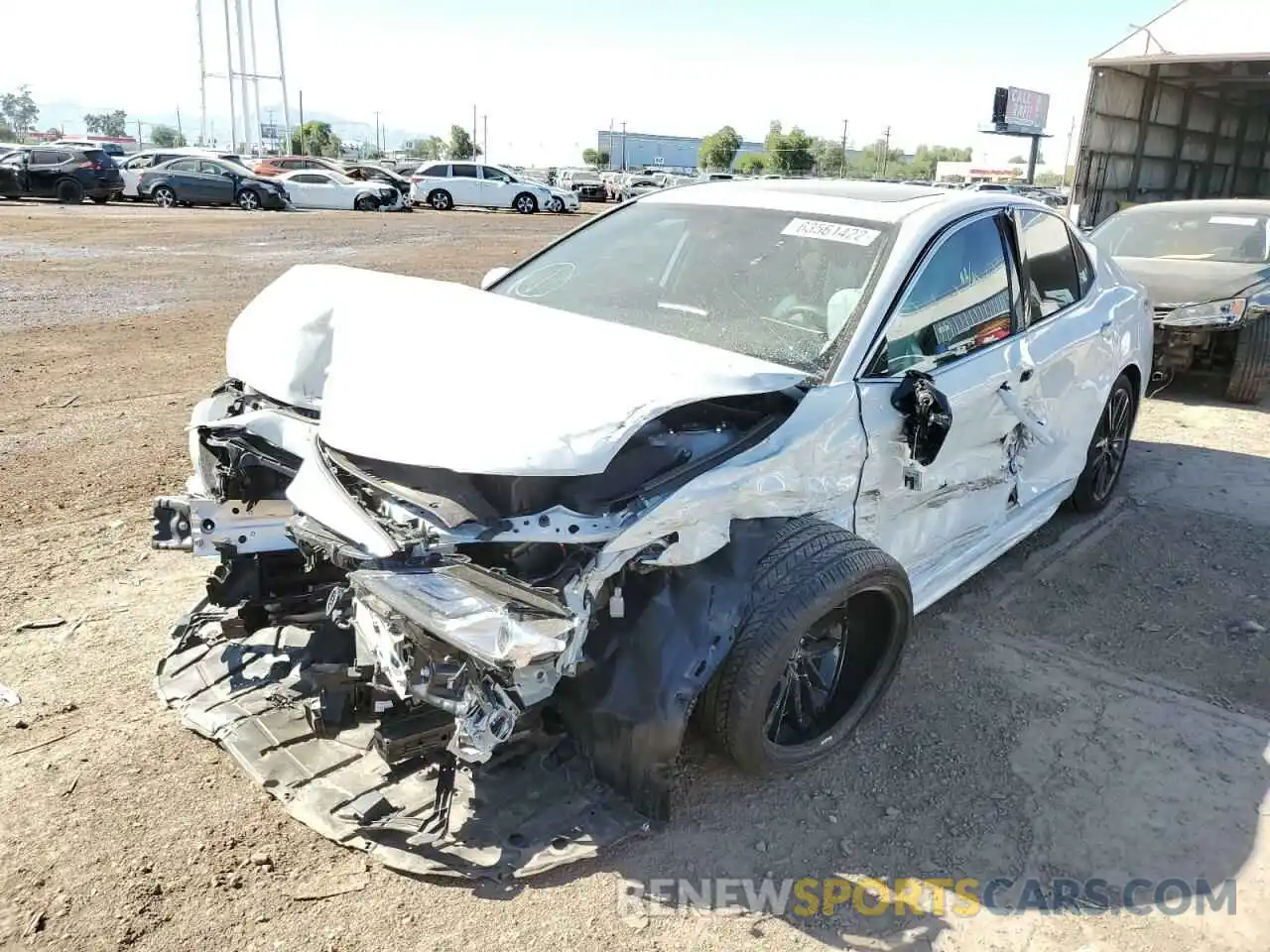 2 Photograph of a damaged car 4T1K31AK2NU042994 TOYOTA CAMRY 2022