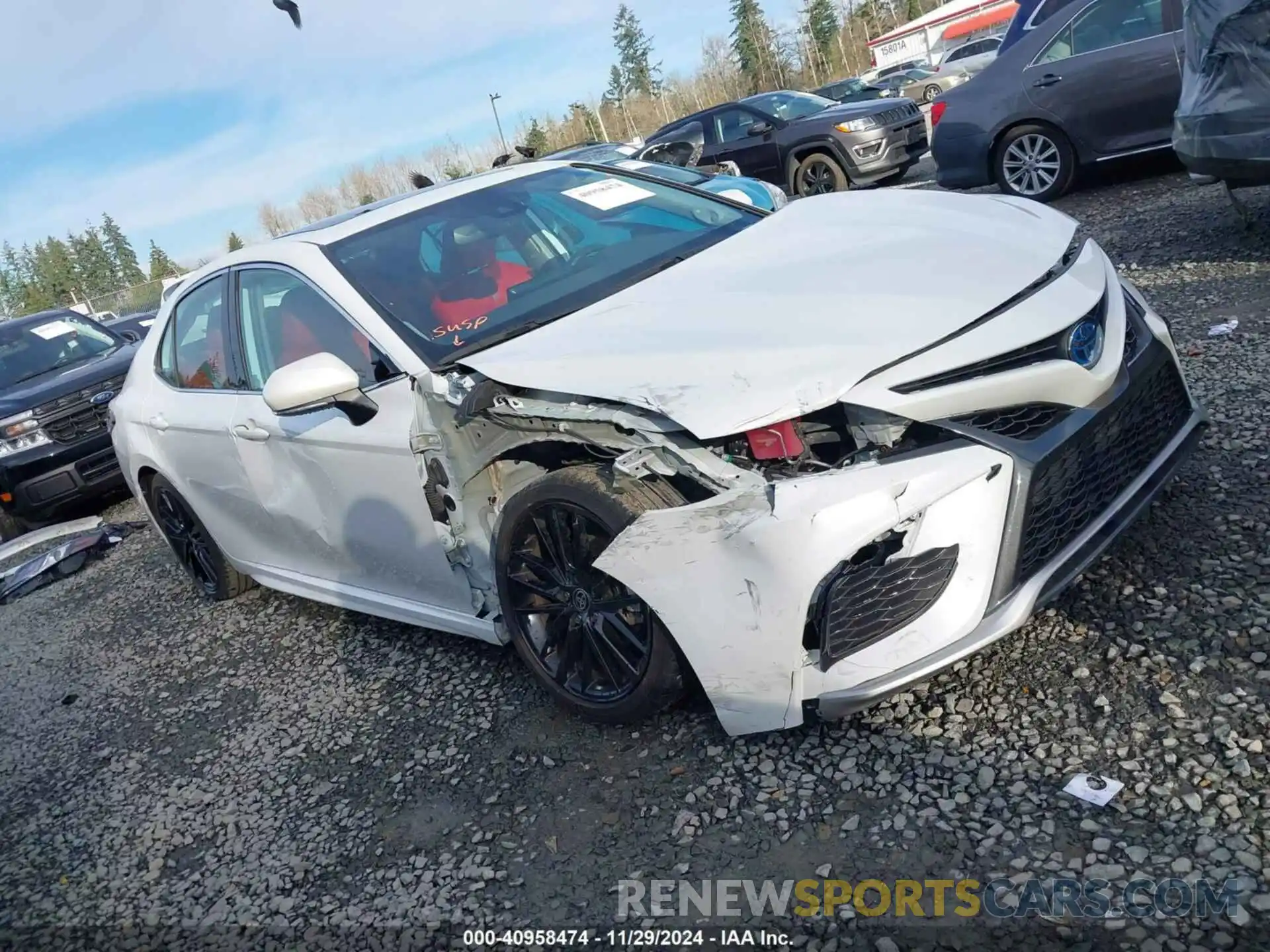 1 Photograph of a damaged car 4T1K31AK2NU572334 TOYOTA CAMRY 2022