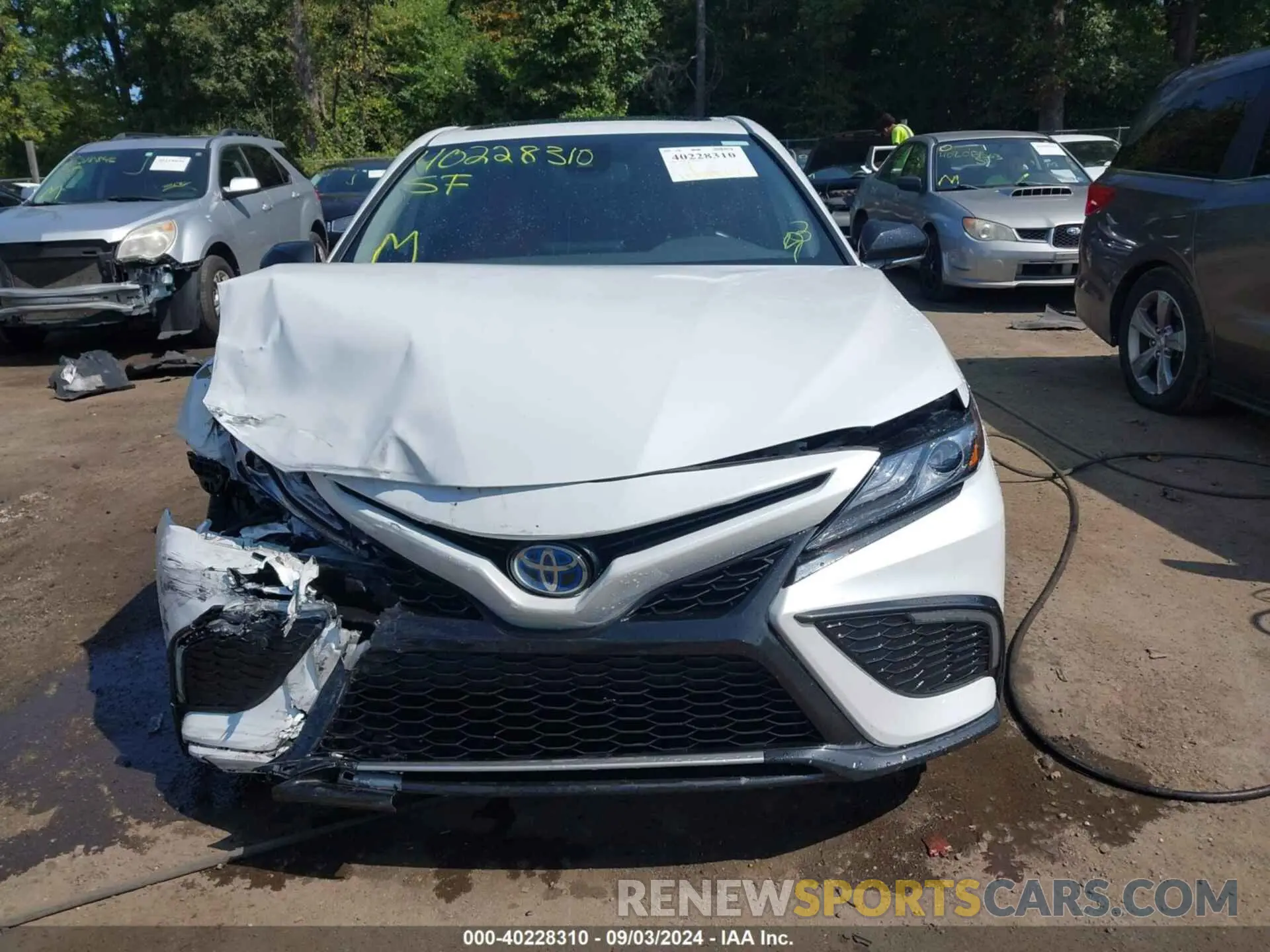 12 Photograph of a damaged car 4T1K31AK3NU586355 TOYOTA CAMRY 2022