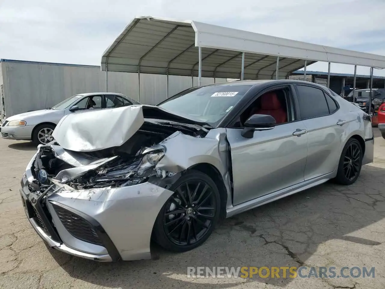 1 Photograph of a damaged car 4T1K31AK6NU042173 TOYOTA CAMRY 2022