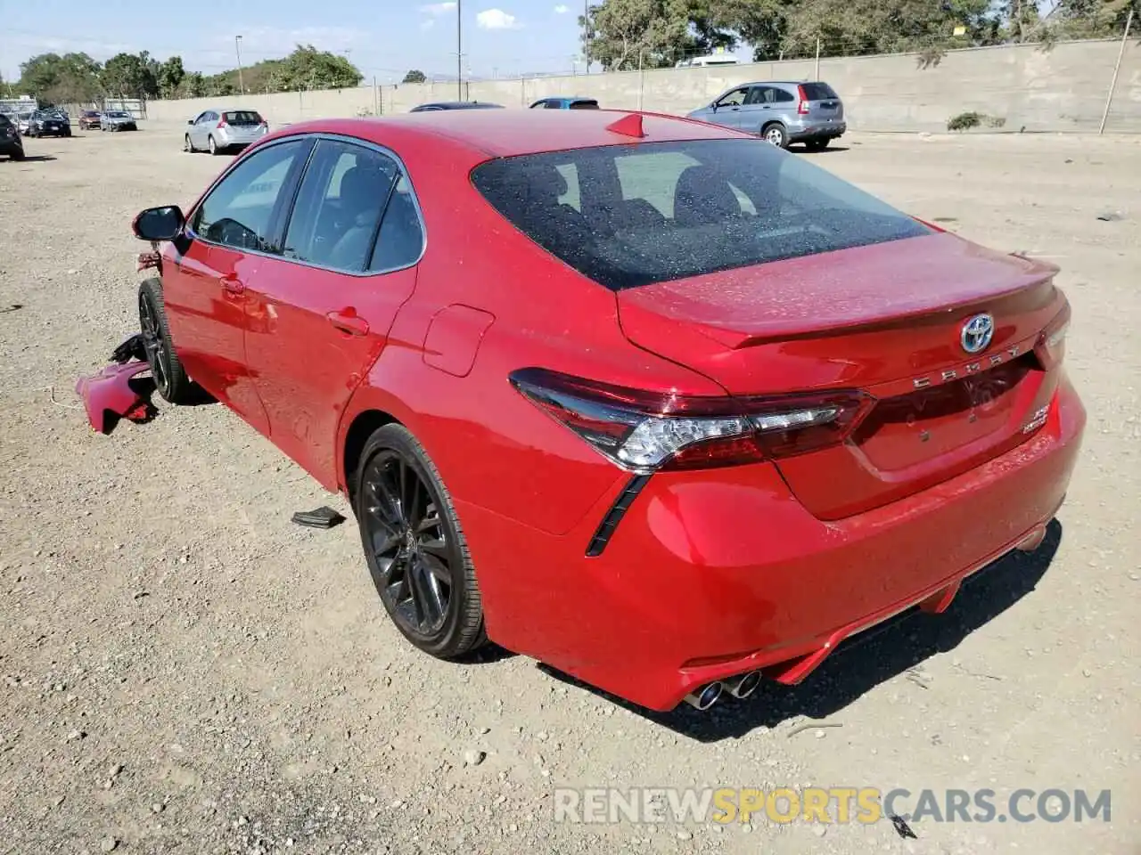 3 Photograph of a damaged car 4T1K31AK8NU035483 TOYOTA CAMRY 2022