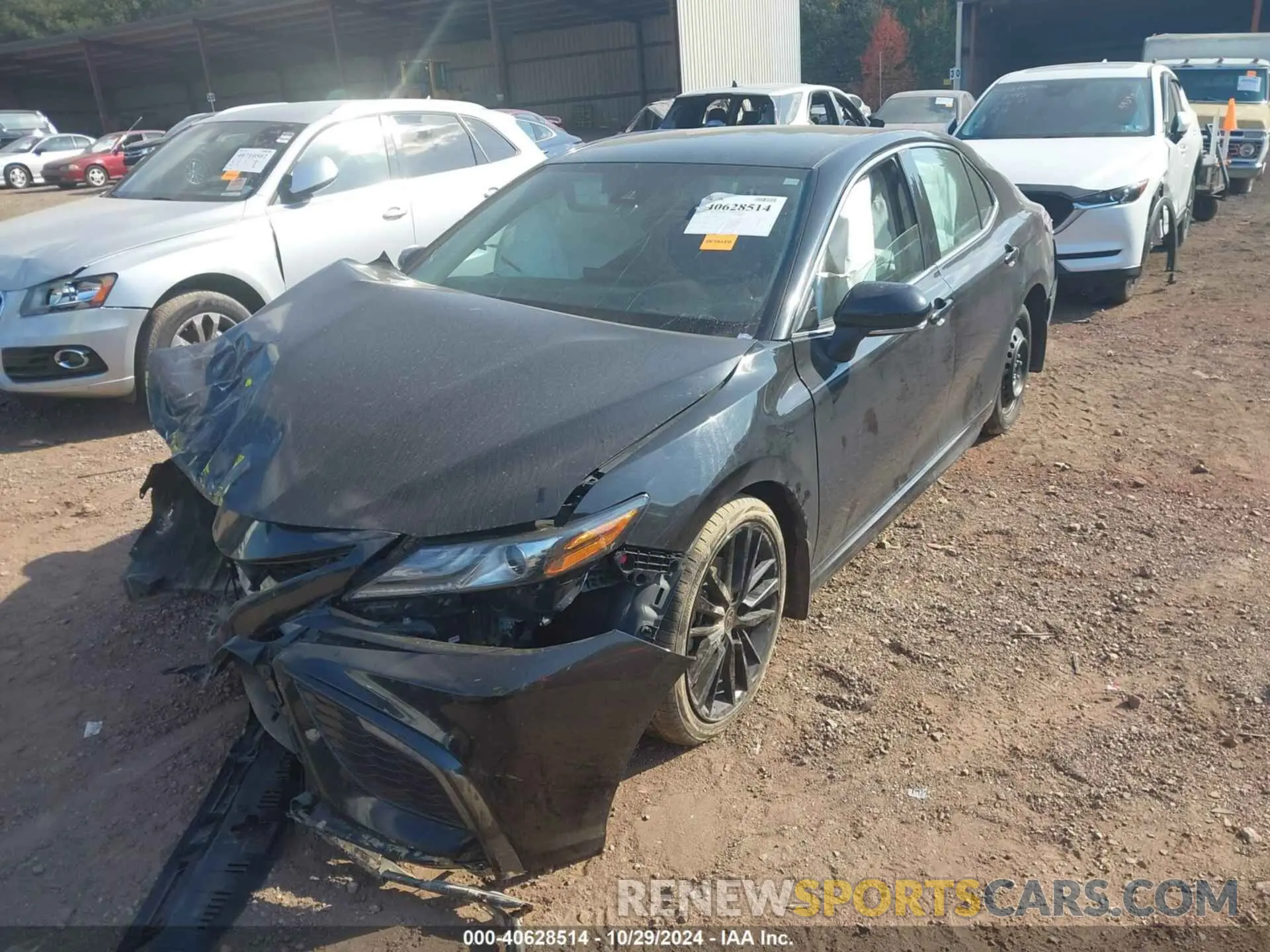 2 Photograph of a damaged car 4T1K61AK1NU007483 TOYOTA CAMRY 2022