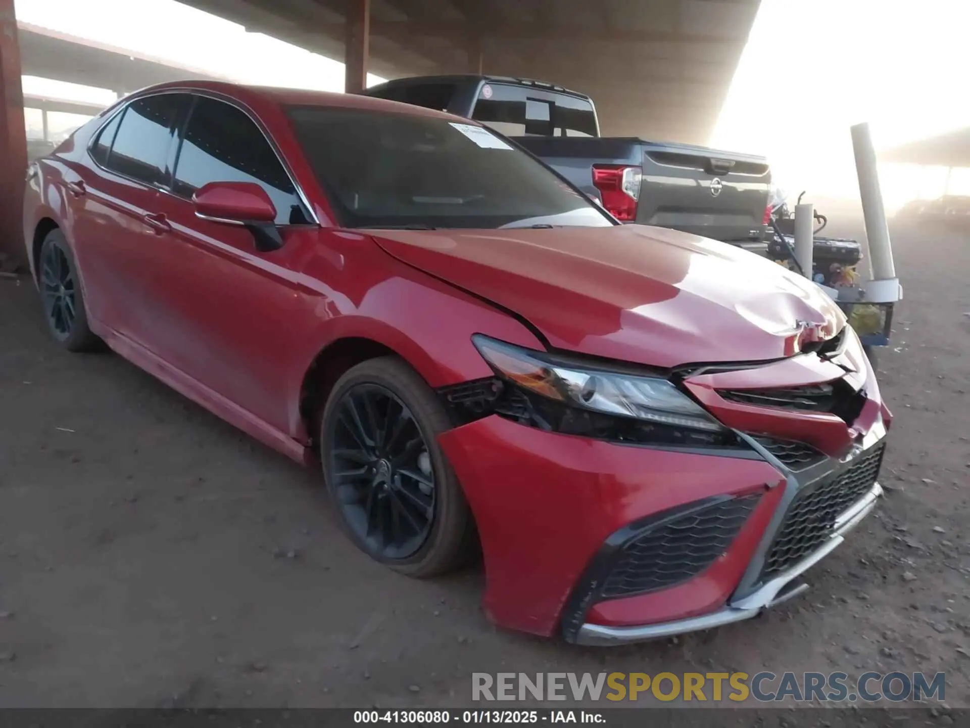 1 Photograph of a damaged car 4T1K61AK1NU018953 TOYOTA CAMRY 2022