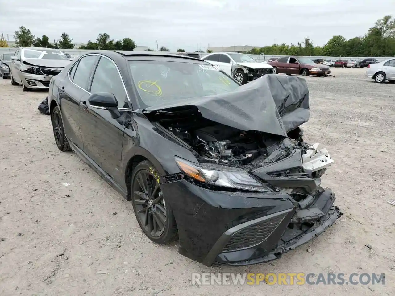 1 Photograph of a damaged car 4T1K61AK1NU704314 TOYOTA CAMRY 2022