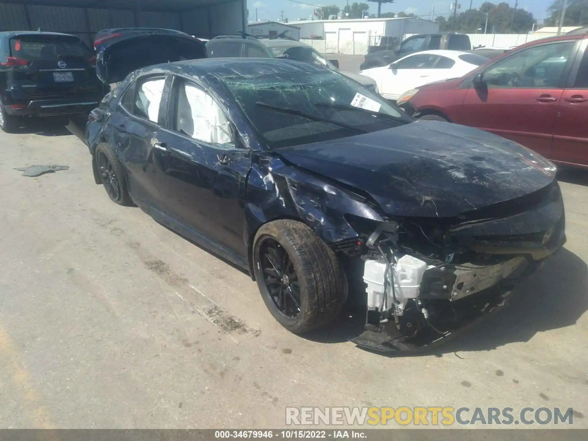 1 Photograph of a damaged car 4T1K61AK1NU717256 TOYOTA CAMRY 2022