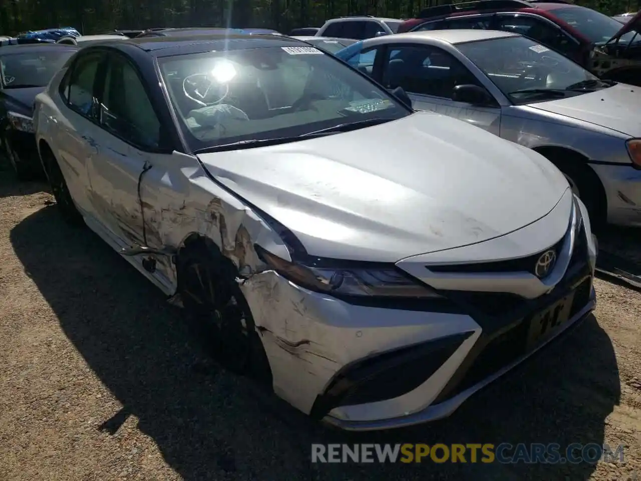 1 Photograph of a damaged car 4T1K61AK2NU006505 TOYOTA CAMRY 2022