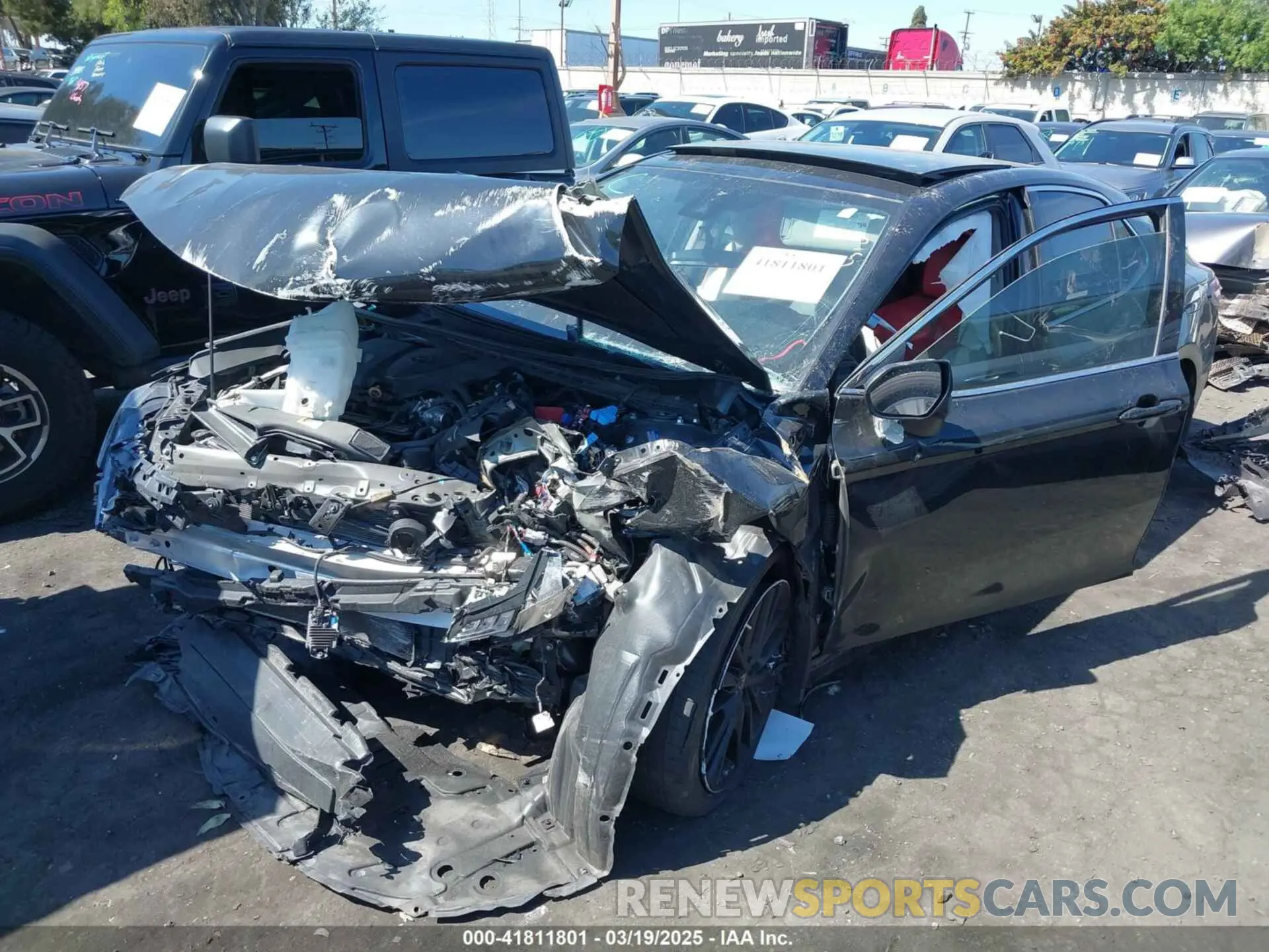 2 Photograph of a damaged car 4T1K61AK2NU013518 TOYOTA CAMRY 2022