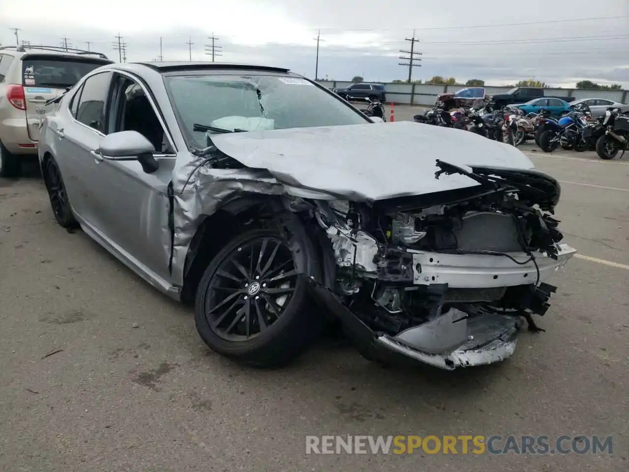 1 Photograph of a damaged car 4T1K61AK2NU020517 TOYOTA CAMRY 2022