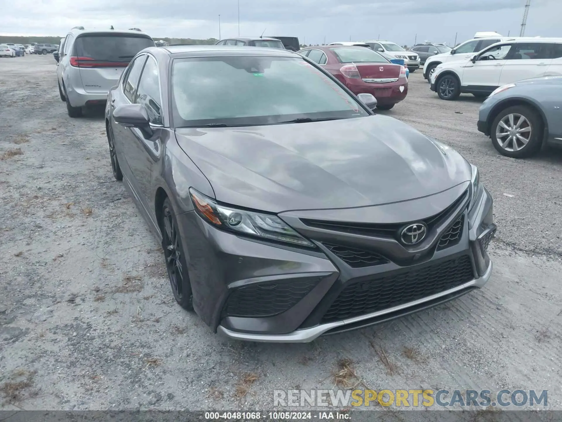 1 Photograph of a damaged car 4T1K61AK2NU021781 TOYOTA CAMRY 2022