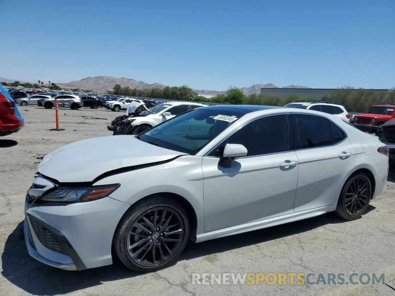 1 Photograph of a damaged car 4T1K61AK2NU073556 TOYOTA CAMRY 2022