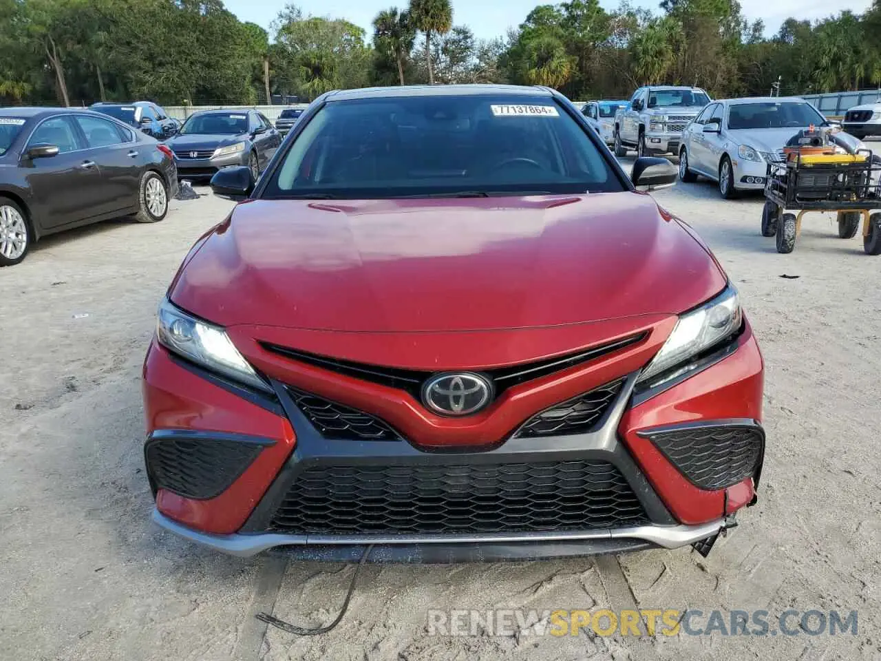 5 Photograph of a damaged car 4T1K61AK2NU073900 TOYOTA CAMRY 2022