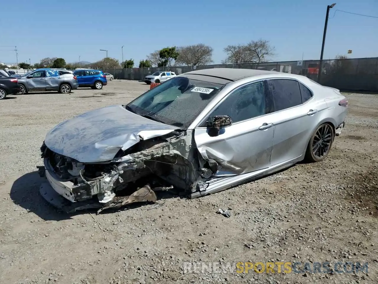 1 Photograph of a damaged car 4T1K61AK3NU025726 TOYOTA CAMRY 2022