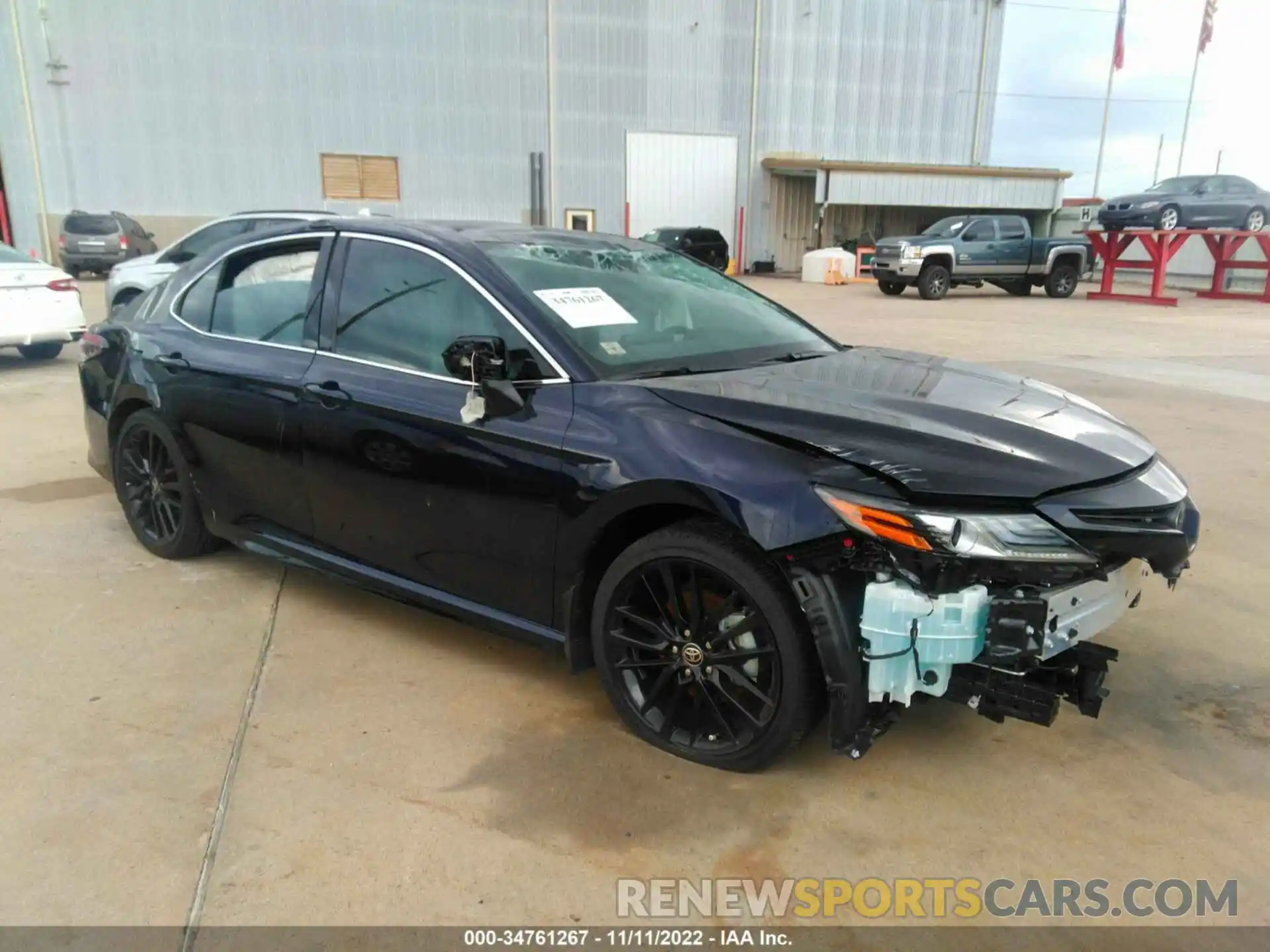 1 Photograph of a damaged car 4T1K61AK3NU075414 TOYOTA CAMRY 2022